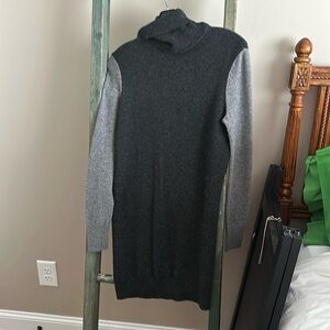 100% cashmere Gray sweater dress